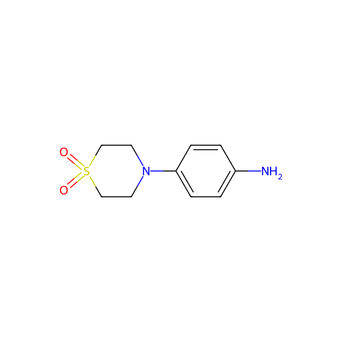 4-(4-Aminophenyl)thiomorpholine 1,1-Dioxide - ≥98%(HPLC) CAS No(105297-10-7) by Aladdin Scientific