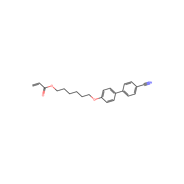 4-[(6-Acryloyloxy)hexyloxy]-4'-cyanobiphenyl - ≥98% CAS No(89823-23-4) by Aladdin Scientific