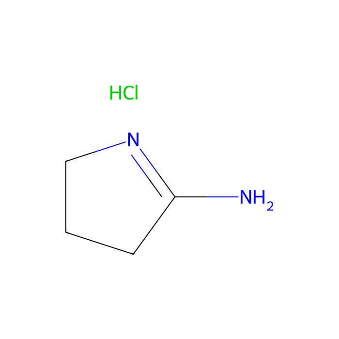 2-Amino-1-pyrroline Hydrochloride - ≥98% CAS No(7544-75-4) by Aladdin Scientific