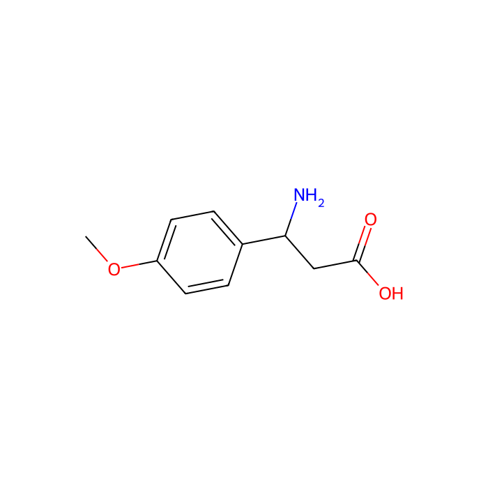 3-Amino-3-(4-methoxyphenyl)propionic Acid - ≥98% CAS No(5678-45-5) by Aladdin Scientific