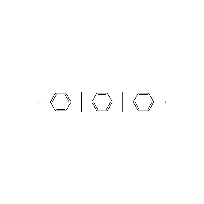 α,α'-Bis(4-hydroxyphenyl)-1,4-diisopropylbenzene - ≥98% CAS No(2167-51-3) by Aladdin Scientific