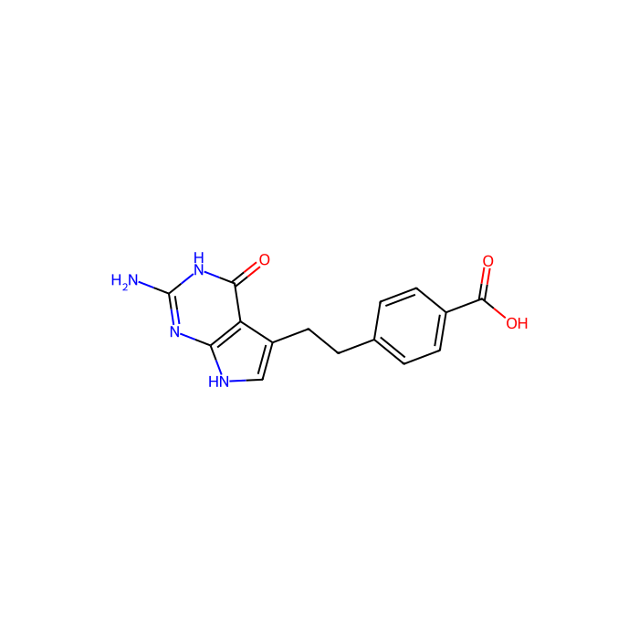 4-[2-(2-Amino-4,7-dihydro-4-oxo-3H-pyrrolo[2,3-d]pyrimidin-5-yl)ethyl]benzoic Acid - ≥98% CAS No(137281-39-1) by Aladdin Scientific