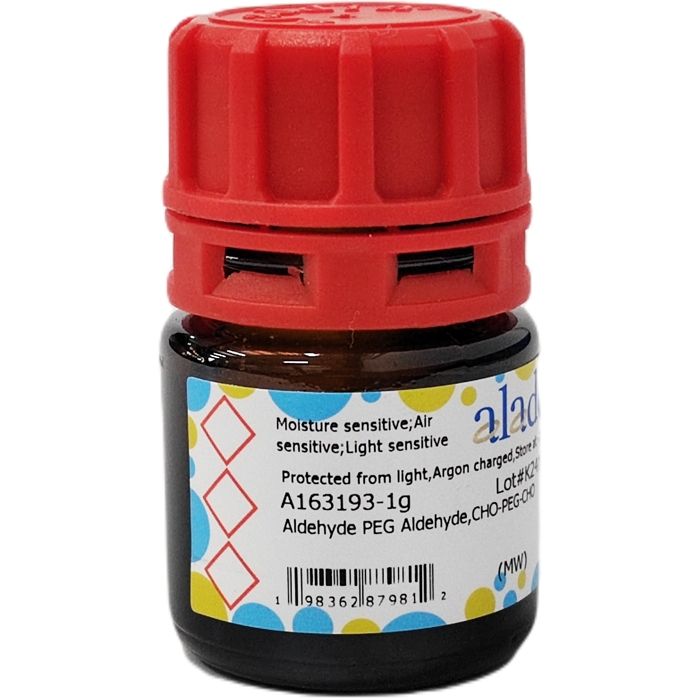 Aldehyde PEG Aldehyde,CHO-PEG-CHO - MW 2000 Da  by Aladdin Scientific