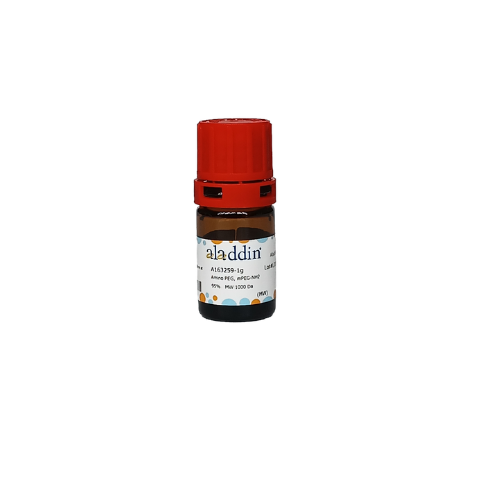 Amino PEG, mPEG-NH2 - ≥95%, MW 1000 Da  by Aladdin Scientific