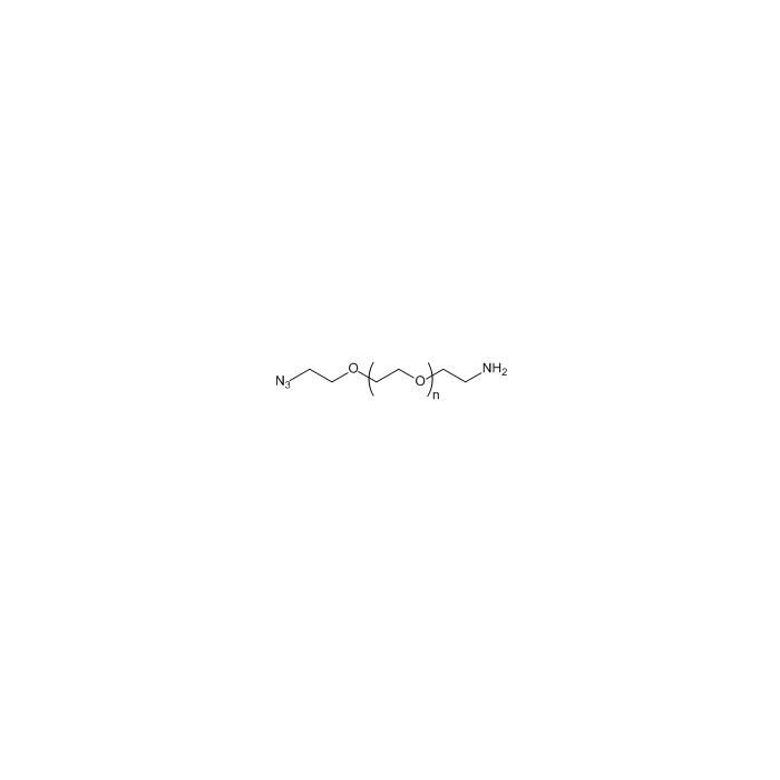 Azido PEG amine, N3-PEG-NH2 - MW 3400 Da  A163281 by Aladdin Scientific