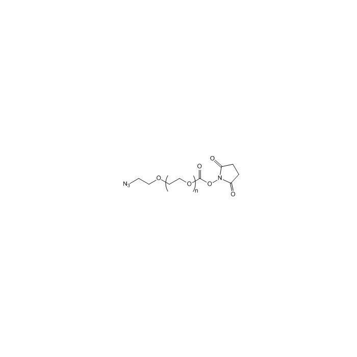 Azido PEG NHS, N3-PEG-NHS - MW 2000 Da  by Aladdin Scientific