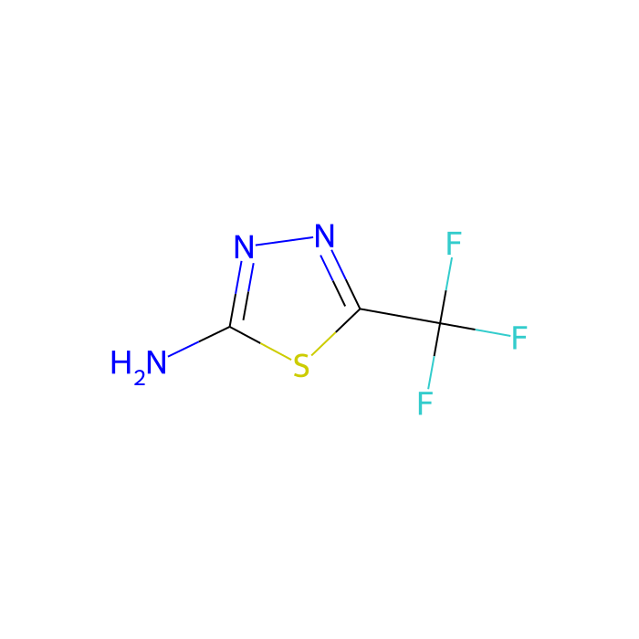 2-Amino-5-trifluoromethyl-1,3,4-thiadiazole - ≥97% CAS No(10444-89-0) by Aladdin Scientific