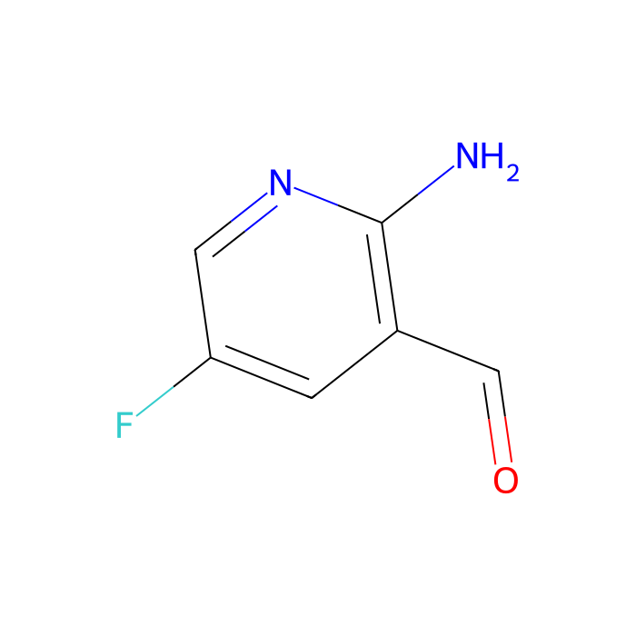 2-Amino-5-fluoro-pyridine-3-carbaldehyde - ≥97% CAS No(1188433-88-6) by Aladdin Scientific