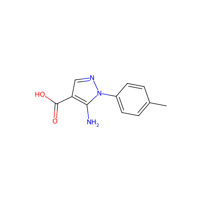 5-Amino-1-(4-methylphenyl)-1H-pyrazole-4-carboxylic acid - ≥97% CAS No(14678-93-4) by Aladdin Scientific