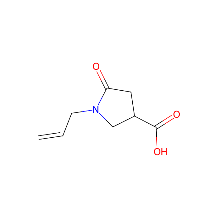 1-Allyl-5-oxopyrrolidine-3-carboxylic acid -  CAS No(16199-99-8) by Aladdin Scientific