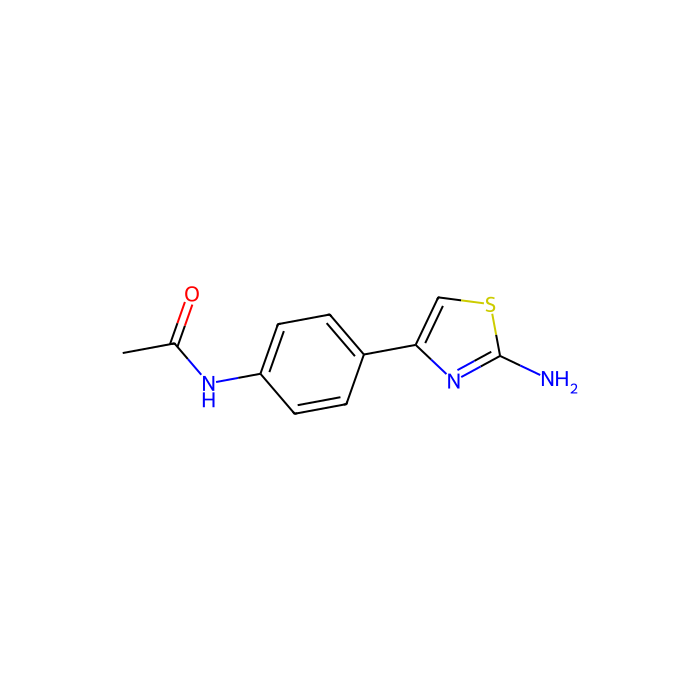 4-(4-Acetamidophenyl)-2-aminothiazole - ≥97% CAS No(21674-96-4) by Aladdin Scientific
