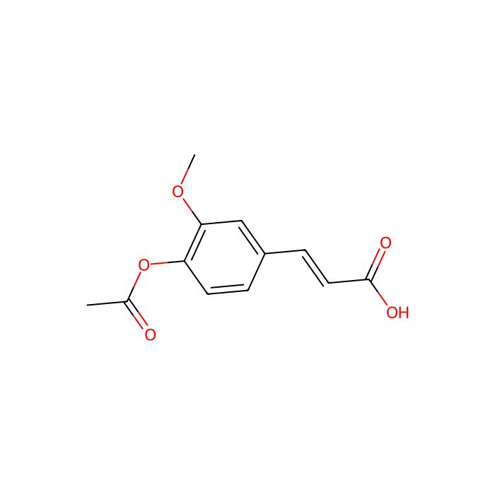 4-Acetoxy-3-methoxycinnamic acid - ≥97% CAS No(2596-47-6) by Aladdin Scientific