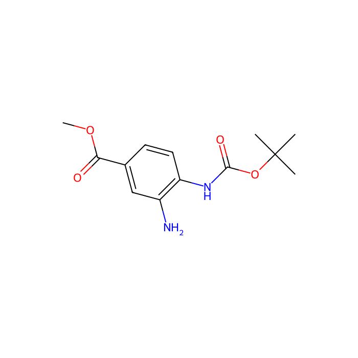 3-Amino-4-tert-butoxycarbonylamino-benzoic acid methyl ester -  CAS No(327046-67-3) by Aladdin Scientific