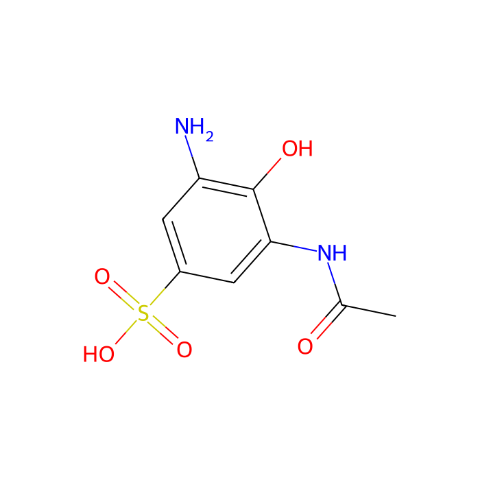 3-(Acetylamino)-5-amino-4-hydroxybenzenesulfonic acid -  CAS No(40306-75-0) by Aladdin Scientific