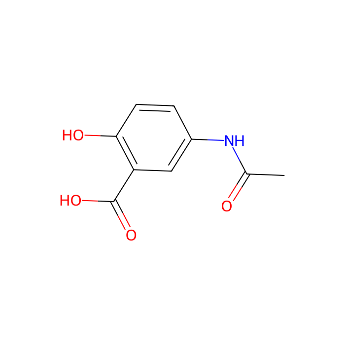 5-(Acetylamino)-2-hydroxybenzoic acid - ≥97% CAS No(51-59-2) by Aladdin Scientific