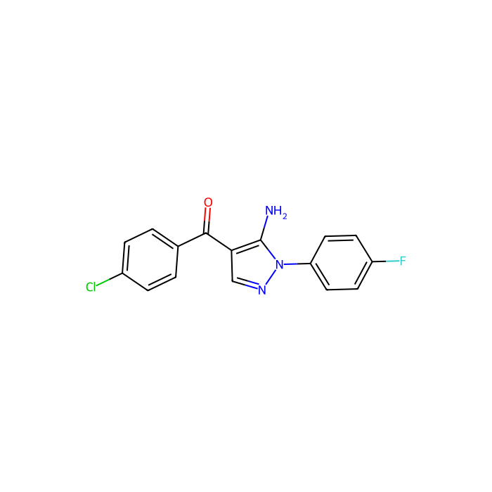 (5-AMINO-1-(4-FLUOROPHENYL)-1H-PYRAZOL-4-YL)(4-CHLOROPHENYL)METHANONE -  CAS No(618091-38-6) by Aladdin Scientific