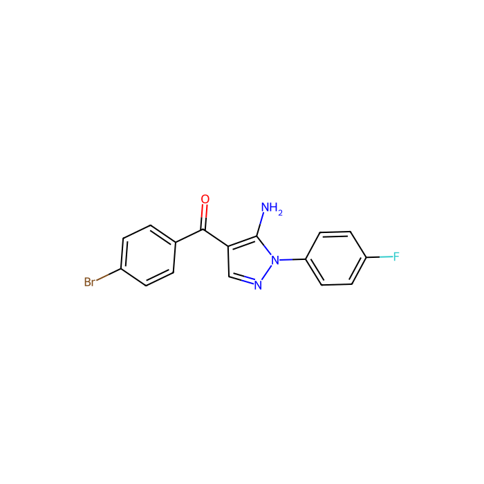 (5-AMINO-1-(4-FLUOROPHENYL)-1H-PYRAZOL-4-YL)(4-BROMOPHENYL)METHANONE -  CAS No(618091-40-0) by Aladdin Scientific