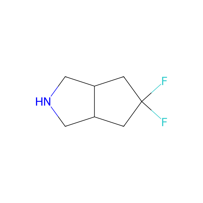 (3ar,6as)-rel-5,5-difluorooctahydrocyclopenta[c]pyrrole hydrochloride - ≥97% CAS No(1251007-27-8) by Aladdin Scientific