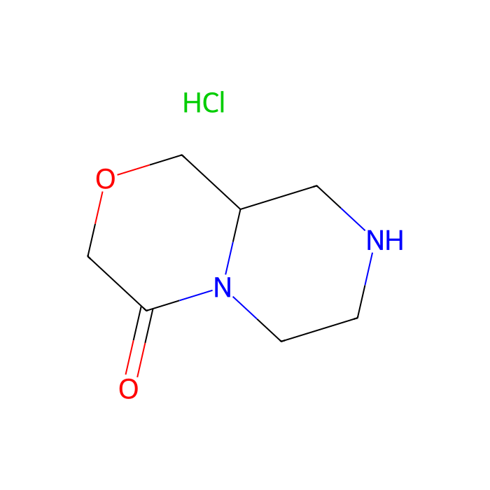 (9aR)-octahydropiperazino[2,1-c]morpholin-4-one hydrochloride - ≥97% CAS No(1383427-89-1) by Aladdin Scientific