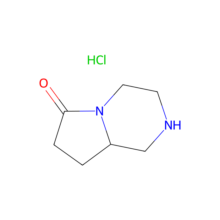 (8aR)-octahydropyrrolo[1,2-a]piperazin-6-one hydrochloride - ≥97% CAS No(1429238-55-0) by Aladdin Scientific