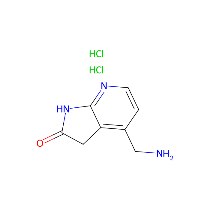 4-(aminomethyl)-1H,2H,3H-pyrrolo[2,3-b]pyridin-2-one dihydrochloride - ≥97% CAS No(1818847-61-8) by Aladdin Scientific
