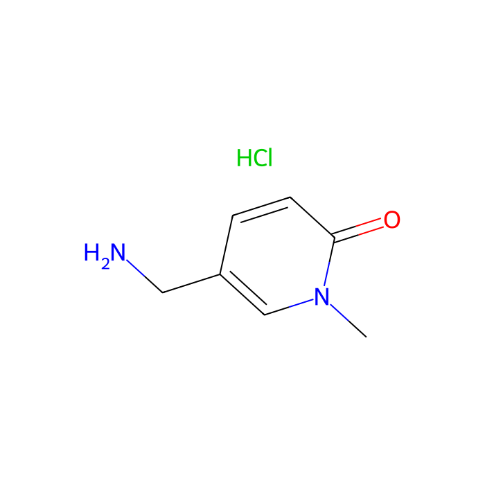 5-(aminomethyl)-1-methyl-1,2-dihydropyridin-2-one hydrochloride - ≥97% CAS No(1891129-86-4) by Aladdin Scientific