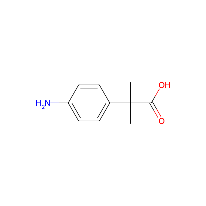 2-(4-aminophenyl)-2-methylpropanoic acid - ≥97% CAS No(36402-24-1) by Aladdin Scientific