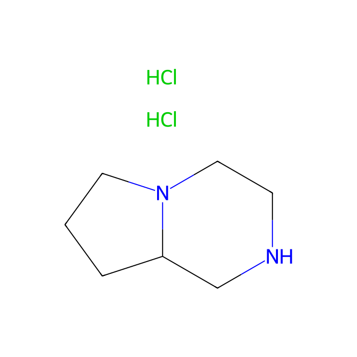 (8aS)-octahydropyrrolo[1,2-a]piperazine dihydrochloride - ≥97% CAS No(634922-11-5) by Aladdin Scientific