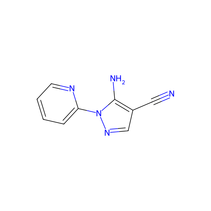 5-Amino-1-(pyridin-2-yl)-1H-pyrazole-4-carbonitrile - ≥97% CAS No(72816-14-9) by Aladdin Scientific