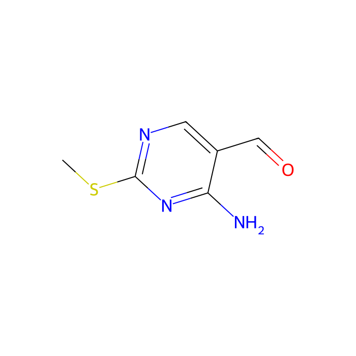 4-amino-2-(methylsulfanyl)pyrimidine-5-carbaldehyde - ≥97% CAS No(770-31-0) by Aladdin Scientific