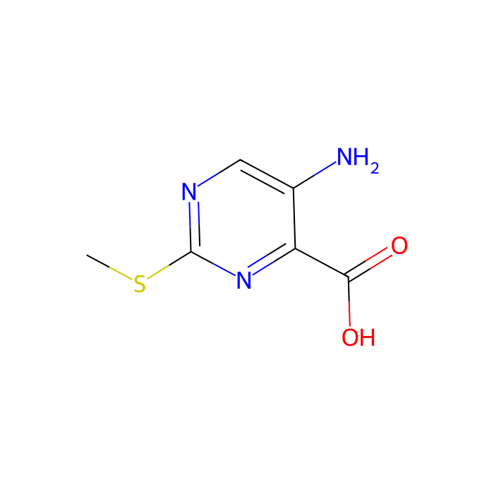 5-Amino-2-(methylthio)pyrimidine-4-carboxylic acid - ≥97% CAS No(100130-05-0) by Aladdin Scientific