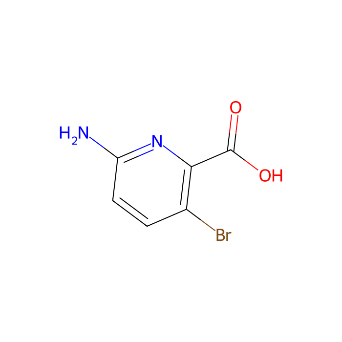6-Amino-3-bromopicolinic acid - ≥98% CAS No(1033201-61-4) by Aladdin Scientific