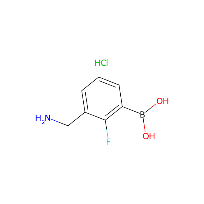 3-(Aminomethyl)-2-fluorophenylboronic acid, HCl - ≥97% CAS No(1072946-44-1) by Aladdin Scientific
