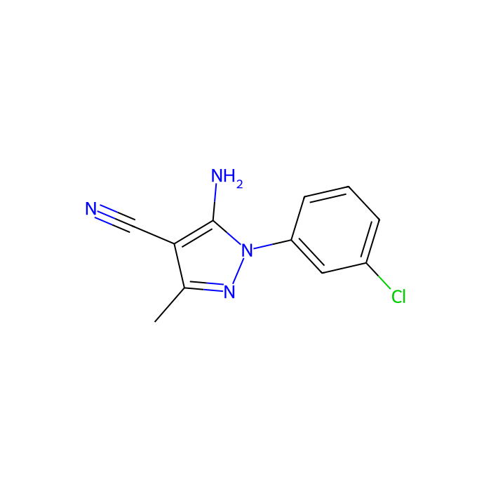 5-Amino-4-cyano-1-(3-chlorophenyl)-3-methylpyrazole - ≥98% CAS No(107842-57-9) by Aladdin Scientific