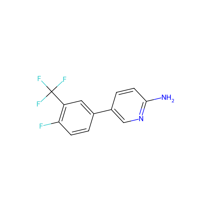 2-Amino-5-[4-fluoro-3-(trifluoromethyl)phenyl]pyridine - ≥98% CAS No(1110656-35-3) by Aladdin Scientific