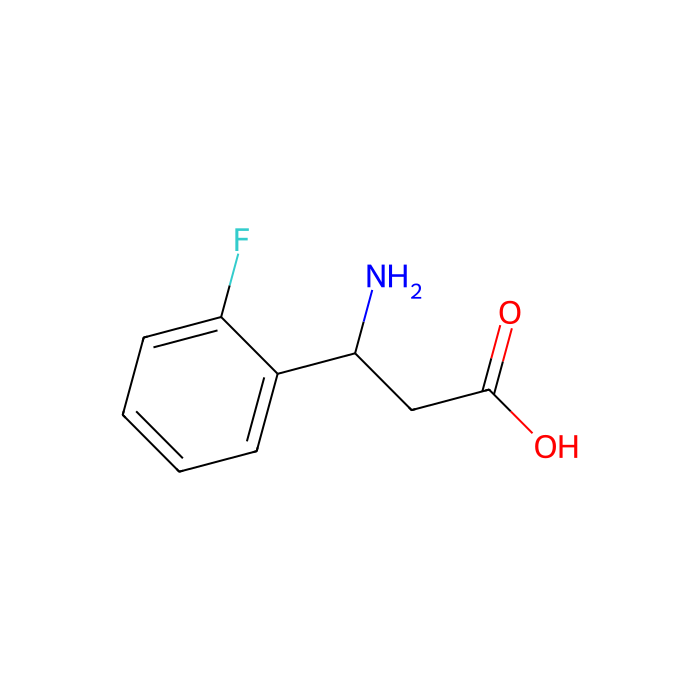 3-Amino-3-(2-fluorophenyl)propanoic acid - ≥98% CAS No(117391-49-8) by Aladdin Scientific
