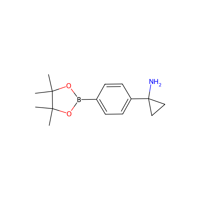 4-(1-Aminocyclopropyl)phenylboronic acid, pinacol ester - ≥96% CAS No(1218789-38-8) by Aladdin Scientific