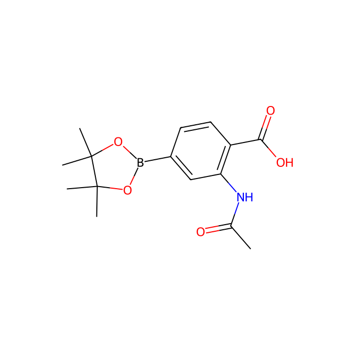 3-Acetamido-4-carboxyphenylboronic acid, pinacol ester - ≥96% CAS No(1218789-96-8) by Aladdin Scientific