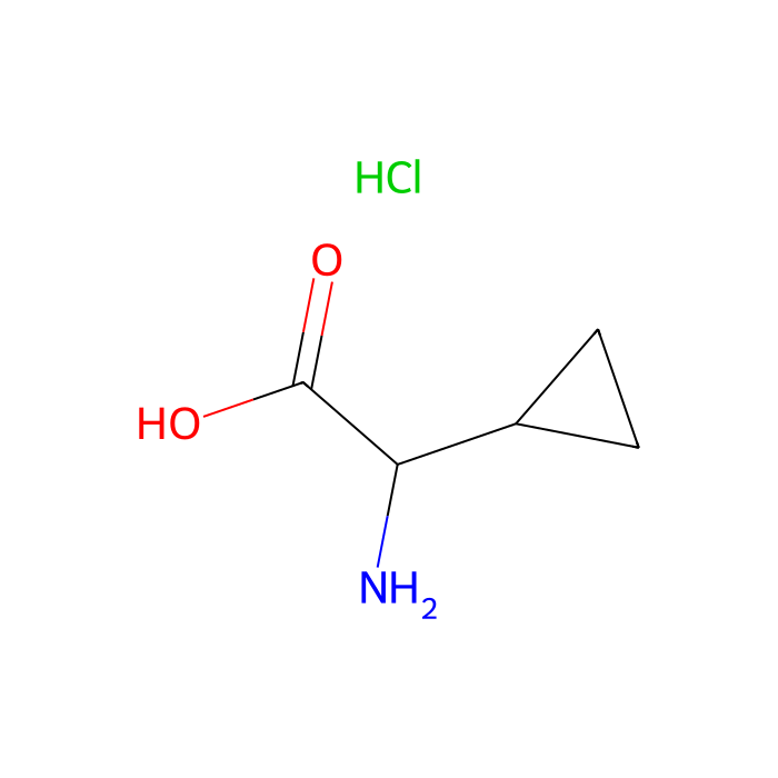 Amino(cyclopropyl)acetic acid HCl - ≥96% CAS No(1219429-81-8) by Aladdin Scientific