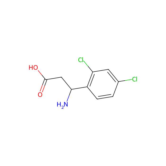 3-Amino-3-(2,4-dichlorophenyl)propanoic acid - ≥95% CAS No(152606-17-2) by Aladdin Scientific