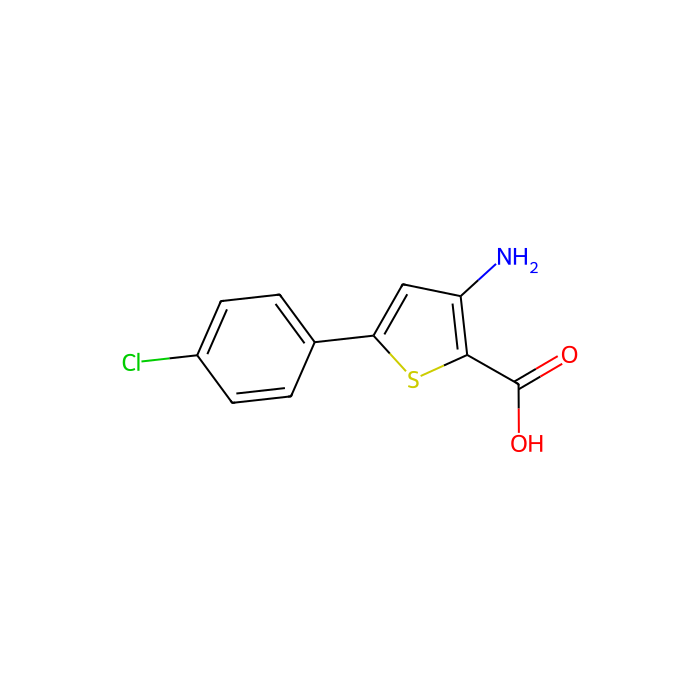 3-Amino-5-(4-chlorophenyl)thiophene-2-carboxylic acid - ≥95% CAS No(187949-86-6) by Aladdin Scientific