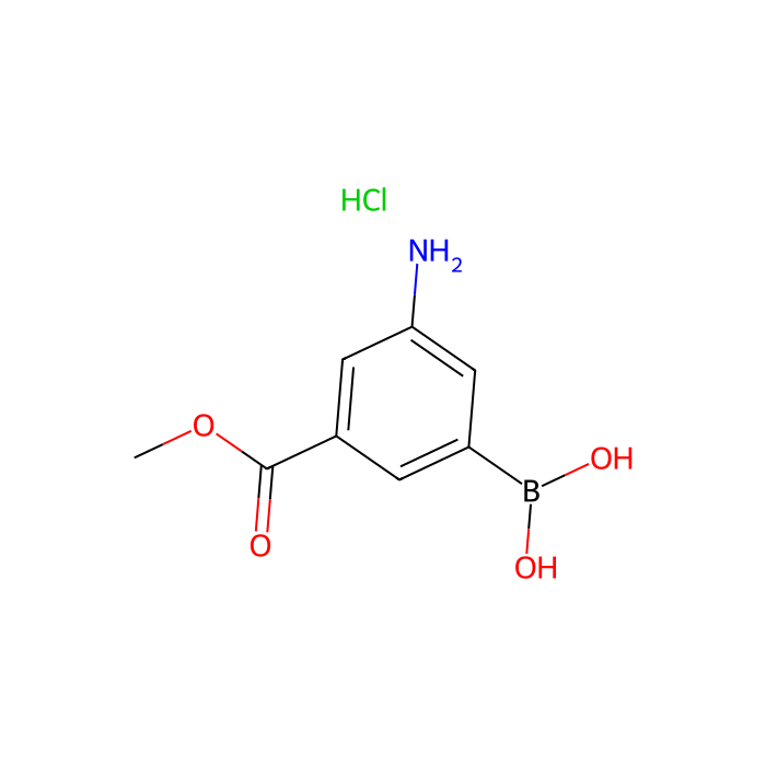 3-Amino-5-methoxycarbonylphenylboronic acid, HCl - ≥97% CAS No(380430-56-8) by Aladdin Scientific