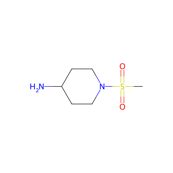 4-Amino-1-methanesulfonylpiperidine - ≥98% CAS No(402927-97-3) by Aladdin Scientific