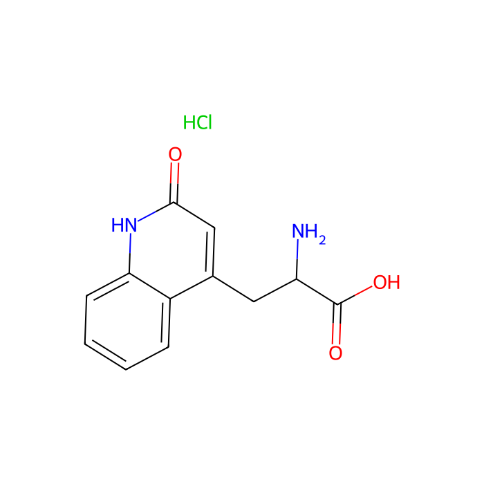 2-Amino-3-(2-oxo-1,2-dihydroquinolin-4-yl)propanoic Acid Hydrochloride - ≥95% CAS No(4876-14-6) by Aladdin Scientific