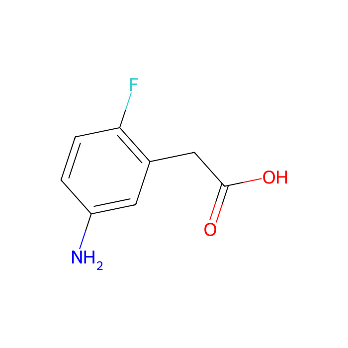5-Amino-2-fluorophenylacetic acid - ≥98% CAS No(518057-74-4) by Aladdin Scientific