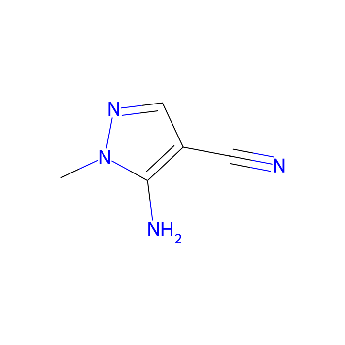 5-Amino-1-methyl-1H-pyrazole-4-carbonitrile - ≥98% CAS No(5334-41-8) by Aladdin Scientific