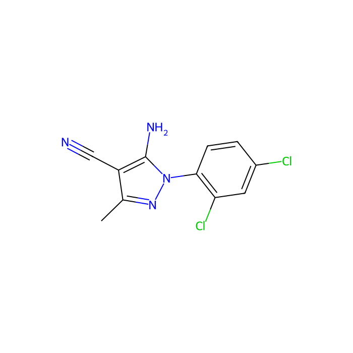 5-Amino-4-cyano-1-(2,4-dichlorophenyl)-3-methyl-1H-pyrazole - ≥98% CAS No(58791-83-6) by Aladdin Scientific
