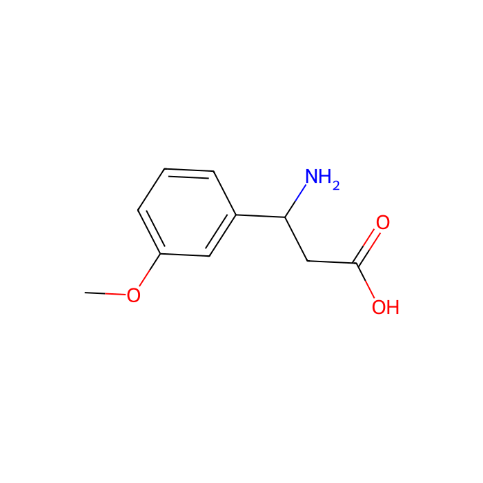 3-Amino-3-(3-methoxyphenyl)propanoic acid - ≥95% CAS No(68208-19-5) by Aladdin Scientific