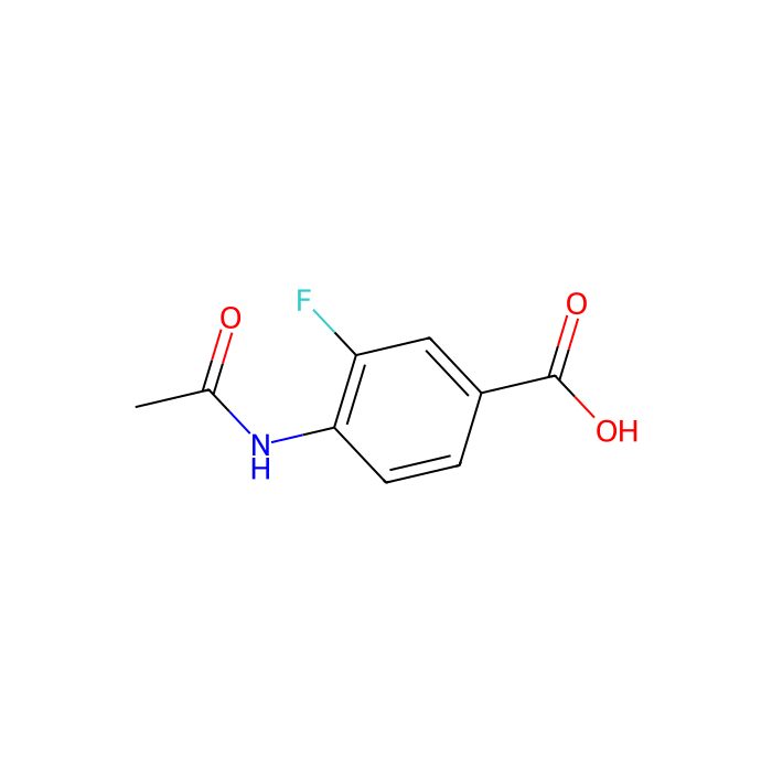 4-Acetamido-3-fluorobenzoic acid - ≥97% CAS No(713-11-1) by Aladdin Scientific