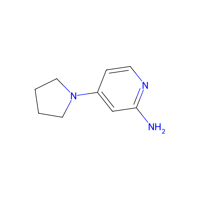 2-Amino-4-pyrrolidinopyridine - ≥98% CAS No(722550-01-8) by Aladdin Scientific
